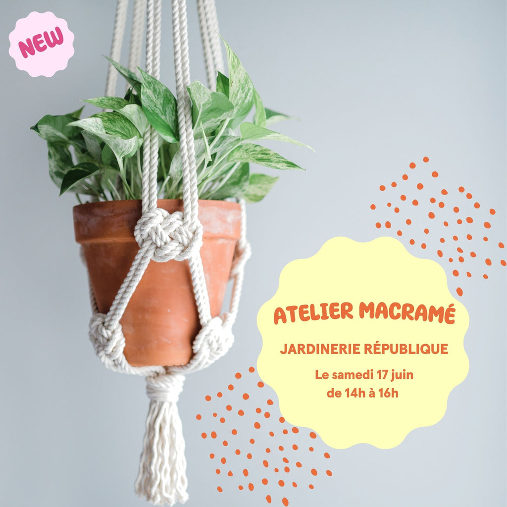 Alerte atelier macramé !