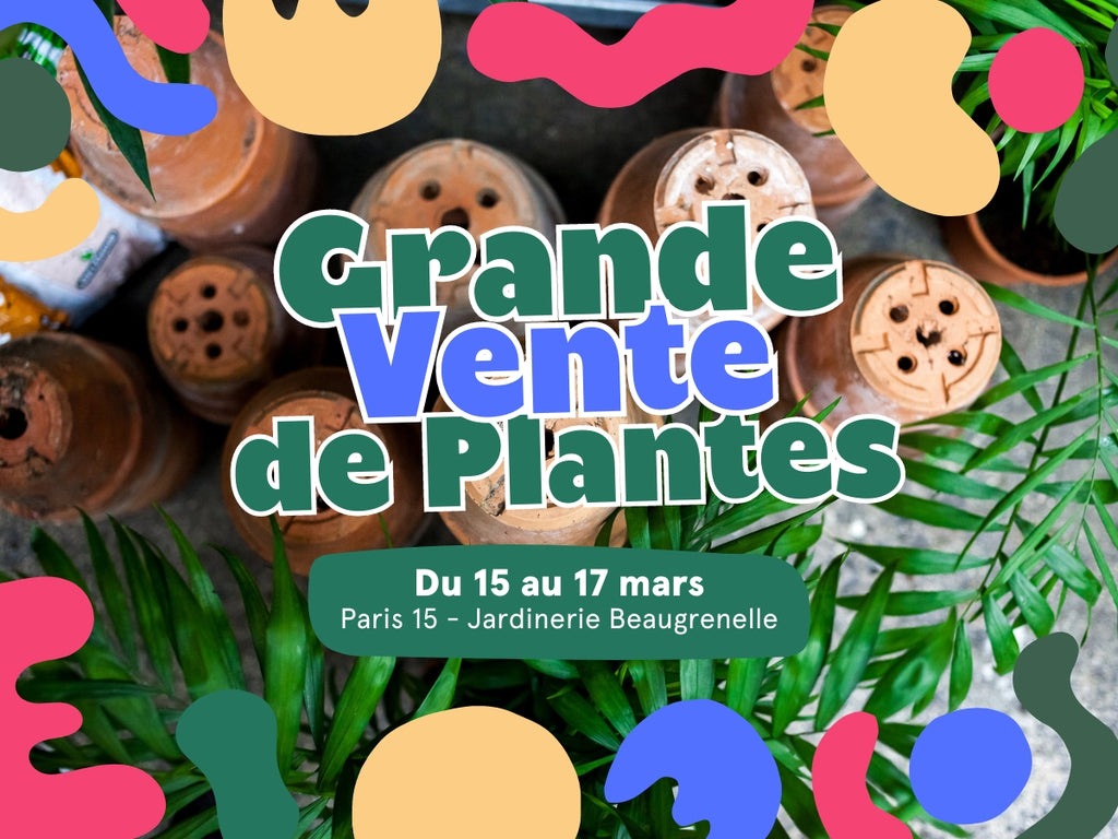 GRANDE VENTE DE PLANTES PARIS 15