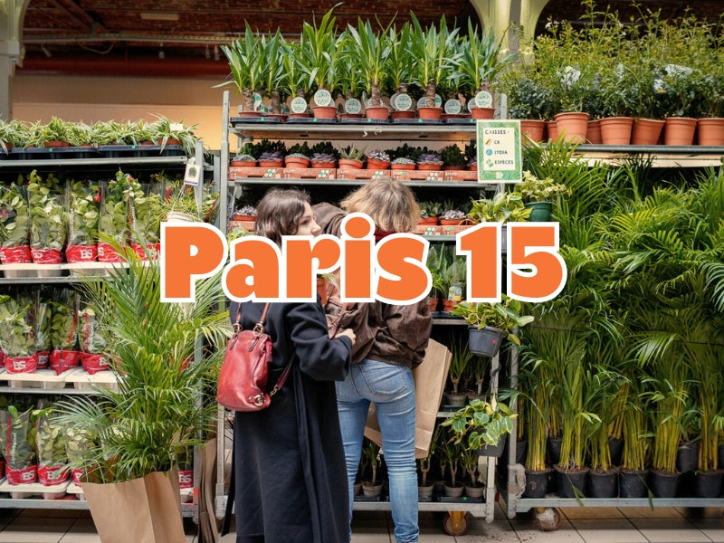 GRANDE VENTE DE PLANTES PARIS 15